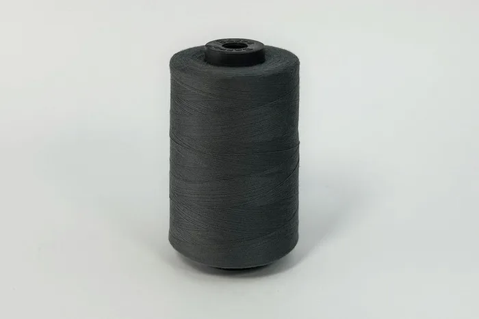 Нитки ПЕ №40/2 5000 м Barva, сірий темний, 5021