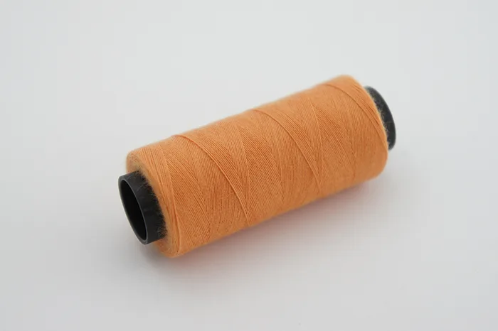 Нитки ПЕ №40/2 250 м Barva, помаранчевий світлий, 6031
