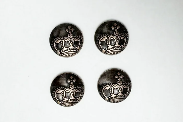 Гудзик 23 мм Mertbutton, мідь, 241e-36-coop