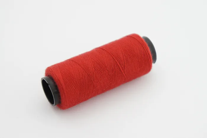 Нитки ПЕ №40/2 250 м Barva, червоний натуральний, 6016