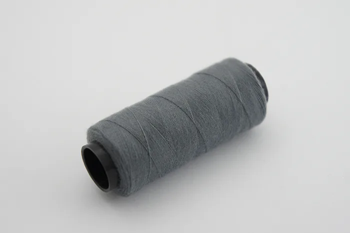 Нитки ПЕ №40/2 250 м Barva, сірий натуральний, 5014