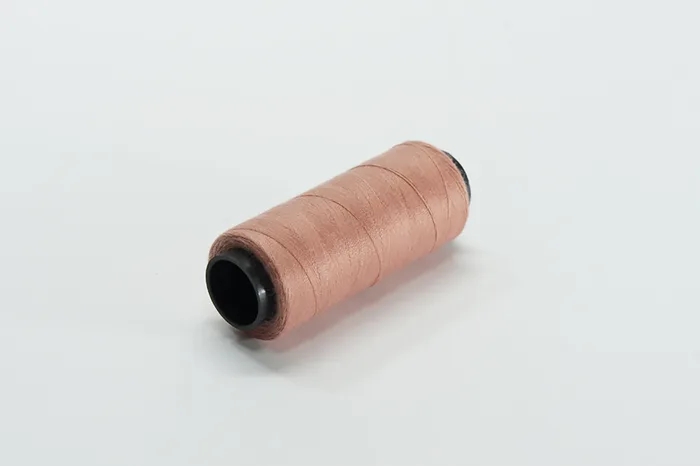 Нитки ПЕ №40/2 250 м Barva, рожевий брудний, 6037