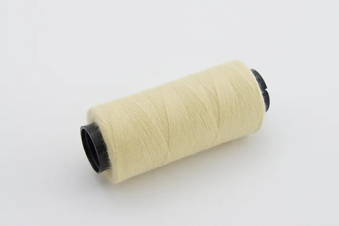 Нитки ПЕ №40/2 250 м Barva, молочний темний, 3014