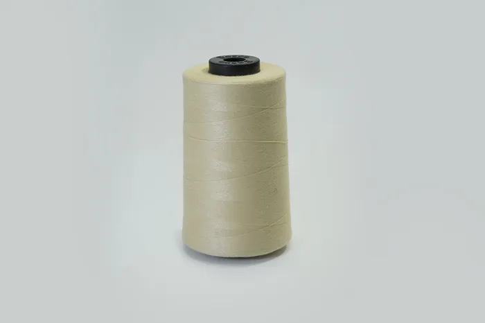 Нитки ПЕ №40/2 5000 м Barva, молочний темний, 3014