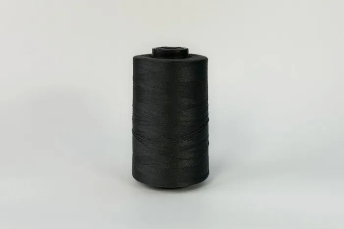 Нитки ПЕ №40/2 5000 м Barva, сірий темний, 5026