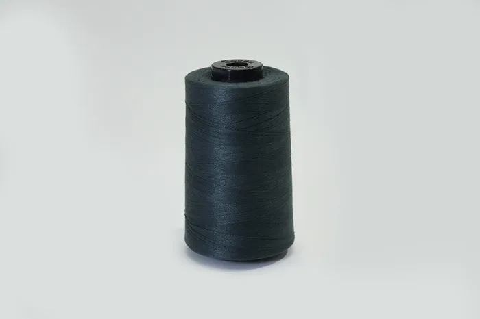 Нитки ПЕ №40/2 5000 м Barva, сірий натуральний, 5027