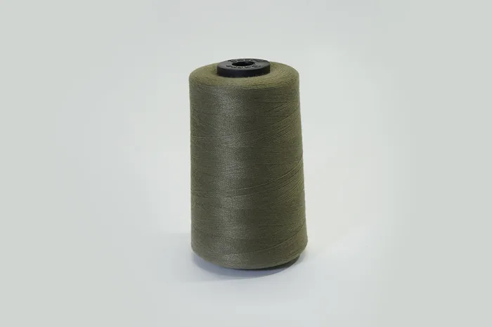 Нитки ПЕ №40/2 5000 м Barva, хакі світлий, 7035