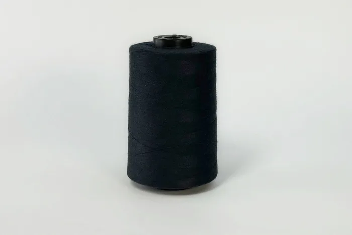 Нитки ПЕ №40/2 5000 м Barva, синій темний, 2050