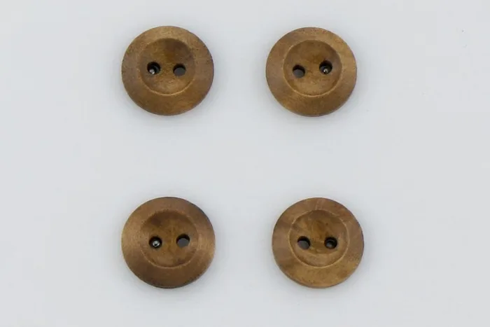 Гудзик 15 мм Mertbutton, койот, 1112-24-0398