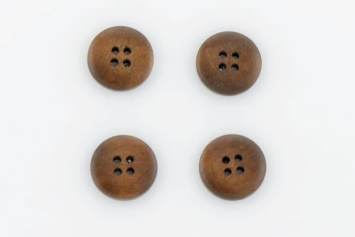 Гудзик 20 мм Mertbutton, коричневий, 1114-32-1265
