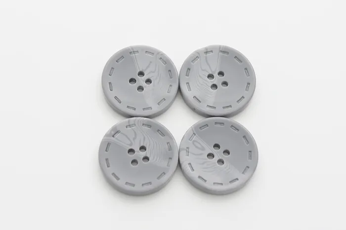 Гудзик 28 мм Mertbutton, сірий світлий, 13-44-1335