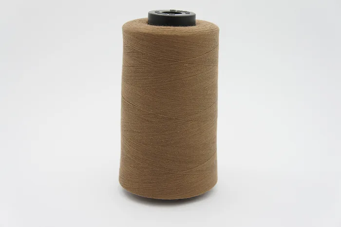 Нитки ПЕ №40/2 5000 м Barva, коричневий світлий, 7039