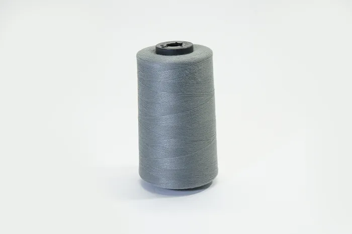 Нитки ПЕ №40/2 5000 м Barva, сірий натуральний, 5032