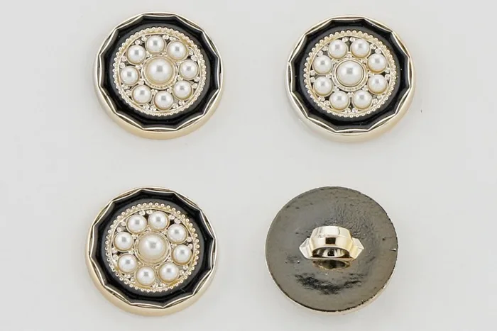 Гудзик 21 мм Mertbutton, золото, KM-01-01-34-000/gold