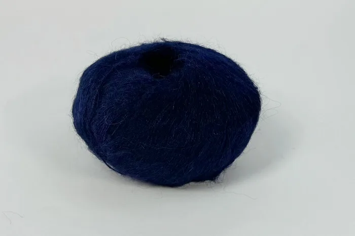 Пряжа Mohair 25гр/200м, синій, 19