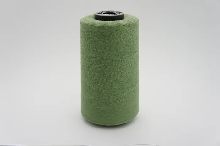 Нитки ПЕ №40/2 5000 м Barva, зелений світлий, 4045