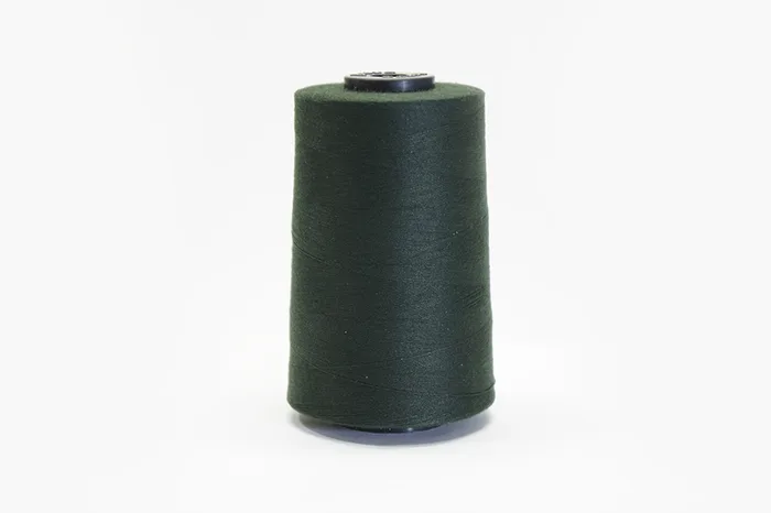 Нитки ПЕ №40/2 5000 м Barva, зелений темний, 4052