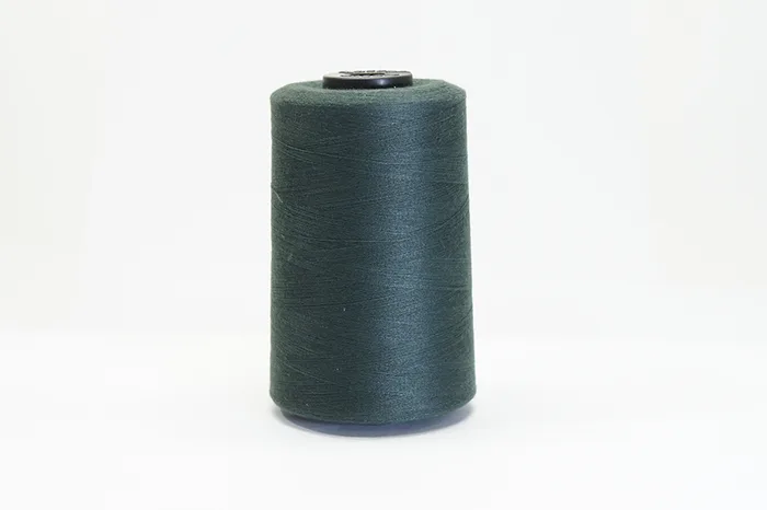 Нитки ПЕ №40/2 5000 м Barva, зелений темний, 4044