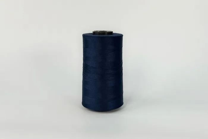 Нитки ПЕ №40/2 5000 м Barva, синій темний, 2060