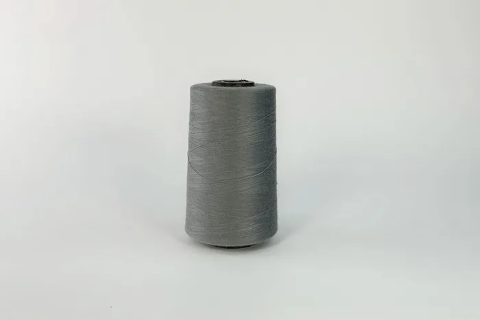 Нитки ПЕ №40/2 5000 м Barva, сірий світлий, 5037