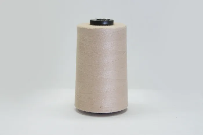 Нитки ПЕ №40/2 5000 м Barva, бежевий світлий, 6048