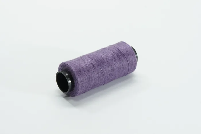 Нитки ПЕ №40/2 250 м Barva, бузковий темний, 2037
