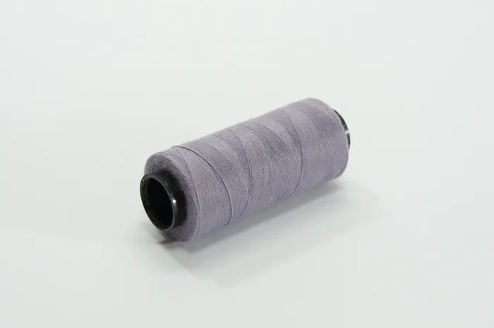 Нитки ПЕ №40/2 250 м Barva, бузковий брудний, 6040
