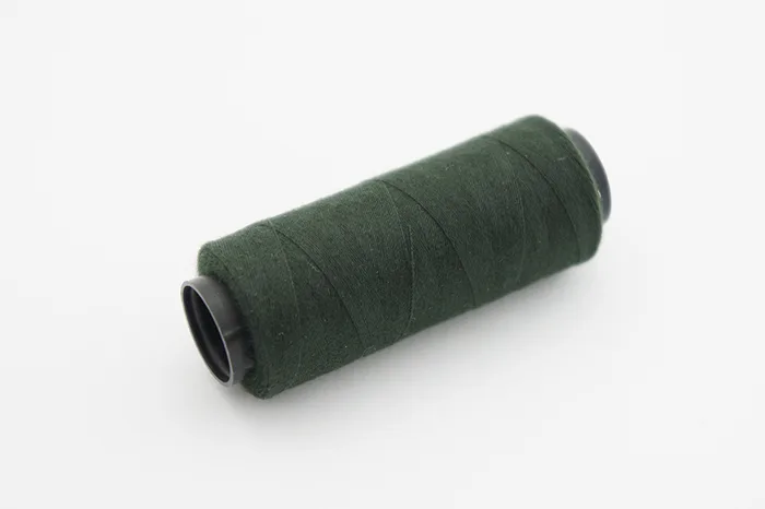 Нитки ПЕ №40/2 250 м Barva, зелений темний, 4052