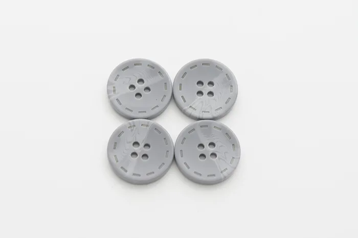 Гудзик 23 мм Mertbutton, сірий світлий, 13-36-1335