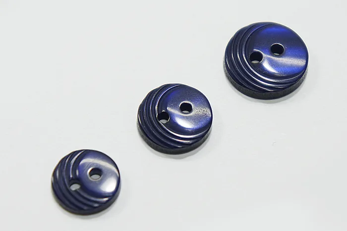 Гудзик 15 мм Mertbutton, синій темний, 4013-23-1313