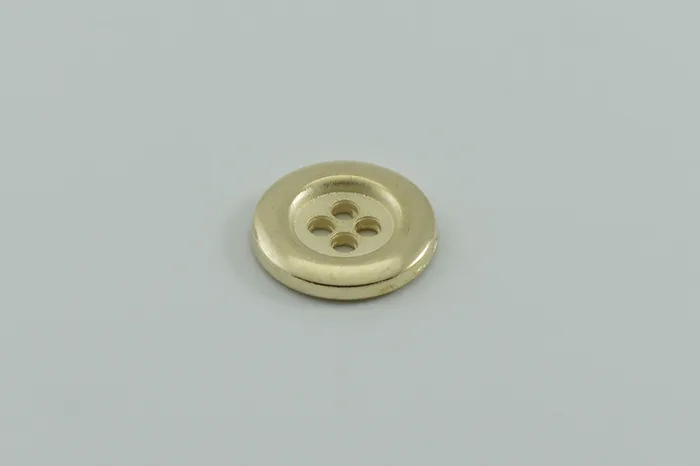 Гудзик металевий 20 мм Mertbutton, золото, MTL-70-32-gold