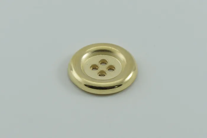 Гудзик металевий 25 мм Mertbutton, золото, MTL-70-40-gold