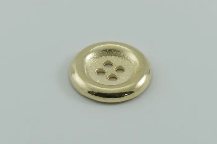 Гудзик металевий 28 мм Mertbutton, золото, MTL-70-44-gold