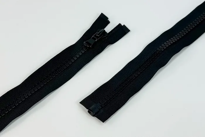 Блискавка трактор T10, 1 замок, 70 см MH, чорний