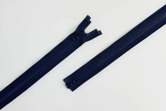 Блискавка YKK, T5 трактор, 2 замки, 75 см, синій темний