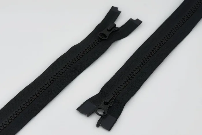 Блискавка YKK, T5 трактор, 2 замки, 80 см, чорний