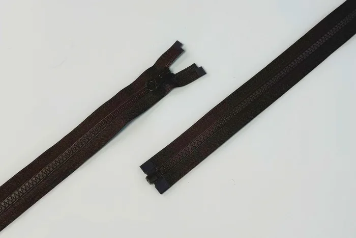 Блискавка YKK, T5 трактор, 1 замок, 70 см, шоколадний