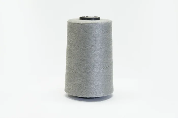 Нитки ПЕ №40/2 5000 м Barva, сірий світлий, 5039