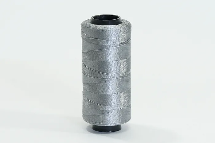 Нитки віскоза №120D/2 500 м Royal, сірий, 32S