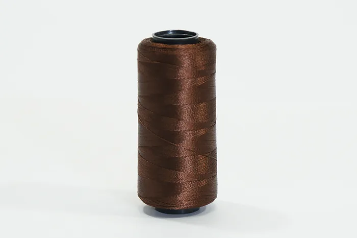 Нитки віскоза №120D/2 500 м Royal, коричневий, 90D