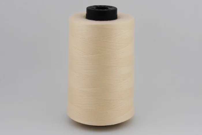 Нитки ПЕ №40/2 5000 м Barva, молочний темний, 1025