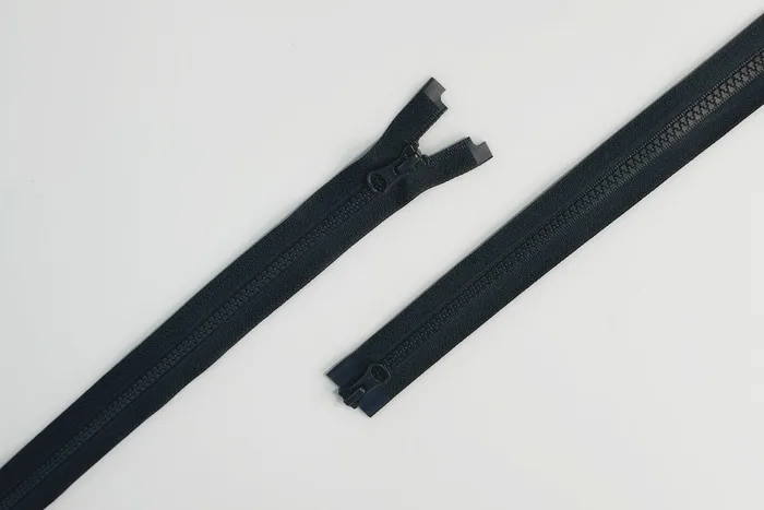 Блискавка YKK, T5 трактор, 2 замки, 75 см, сірий темний