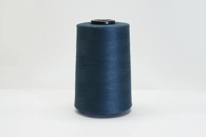 Нитки ПЕ №40/2 5000 м Barva, бірюзовий темний, 4064