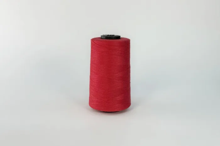 Нитки ПЕ №40/2 5000 м Barva, рожевий темний, 6067