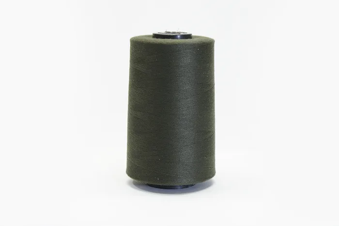 Нитки ПЕ №40/2 5000 м Barva, хакі темний, 7064