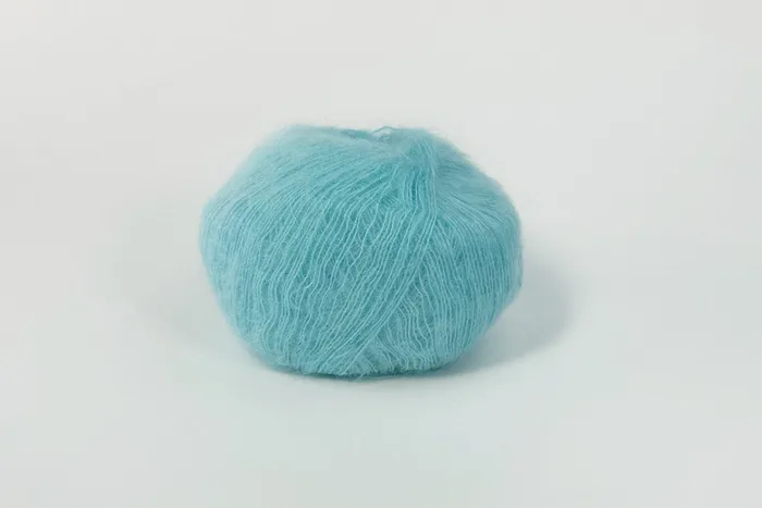 Пряжа Mohair 25гр/200м, бірюзовий, 35