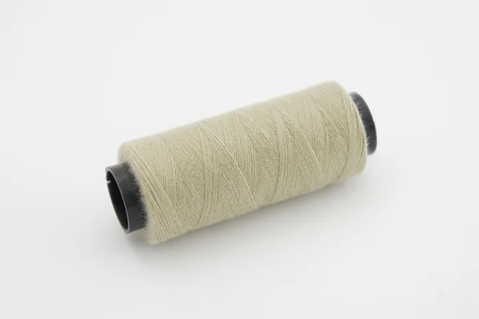 Нитки ПЕ №40/2 250 м Barva, бежевий брудний, 7060
