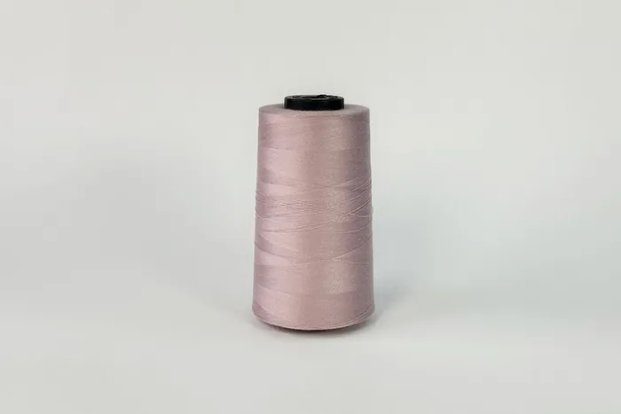 Нитки ПЕ №40/2 5000 м Barva, рожевий брудний, 6071