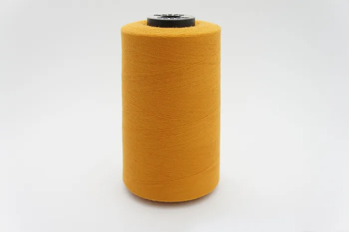 Нитки ПЕ №40/2 5000 м Barva, помаранчевий брудний, 3023