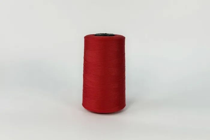 Нитки ПЕ №40/2 5000 м Barva, червоний натуральний, 6079